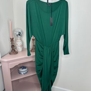 NWT Unique Vintage Elegant Green Dress